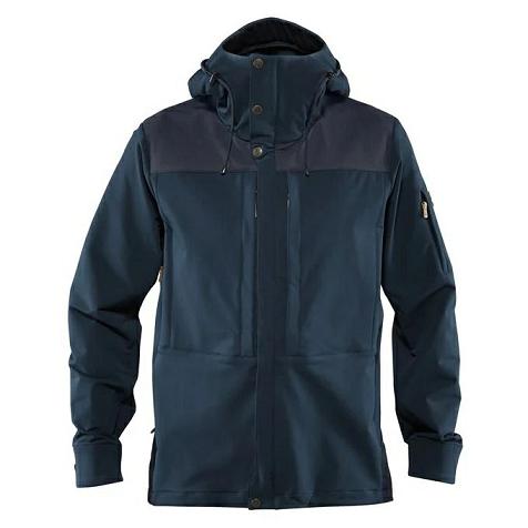 Fjallraven Keb Softshell Kabát Hungary - Kék Kabát Kék MTY169372